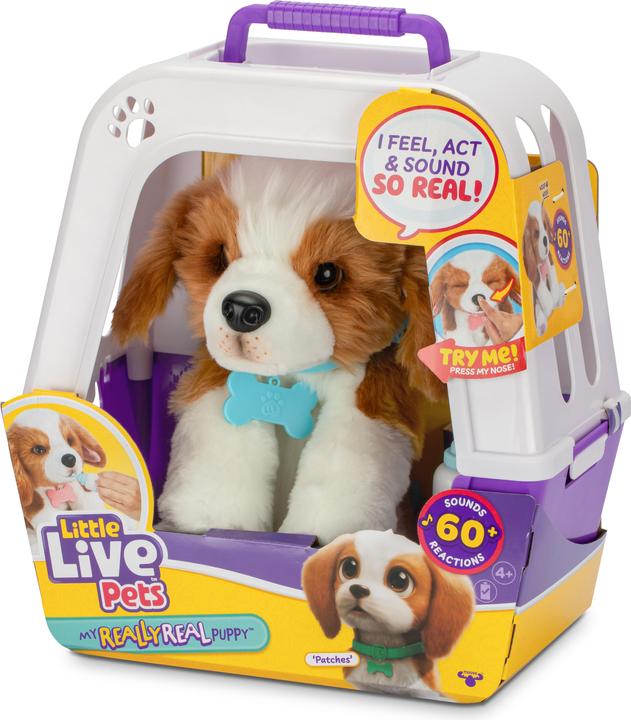 Actual product image Little Live Pets My Really Real Puppy - Patches (16.50 cm)