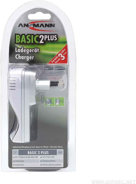 Immagine prodotto Ansmann Basic 2 Plus (Caricabatterie senza batteria)