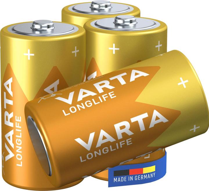 Actual product image Varta Longlife (4 pcs., C, 7600 mAh)