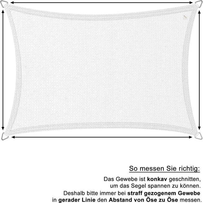 Produktbild Swisshandel24 Sonnensegel wasserdicht Rechteck (2 x 2.5 m)