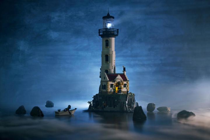 Actual product image LEGO Motorised lighthouse (21335, LEGO Ideas, LEGO Rare Sets)