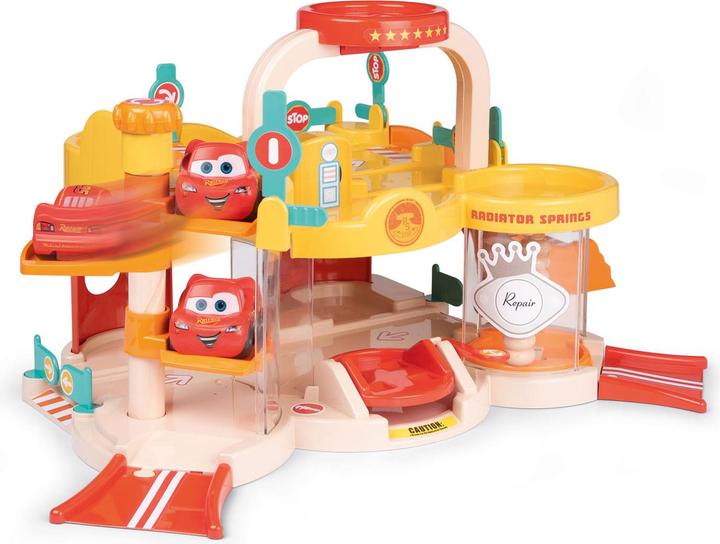 Actual product image Smoby Vroom Planet Cars garage
