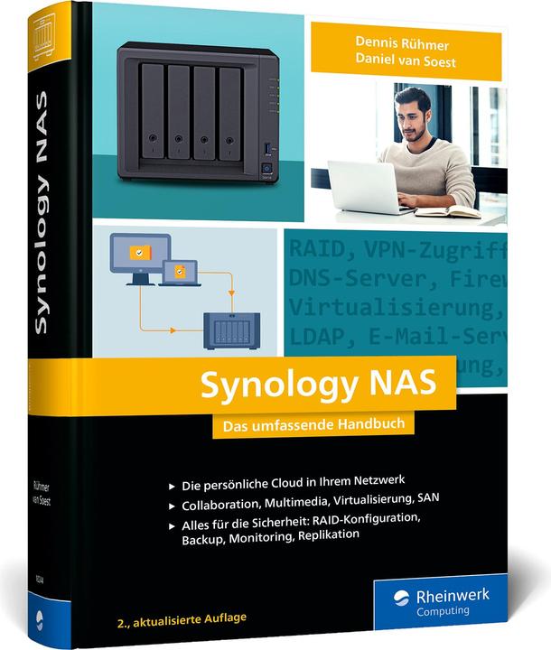 Immagine prodotto Rühmer:Synology NAS (Tedesco, Dennis Rühmer, Daniel van Soest, 2024)