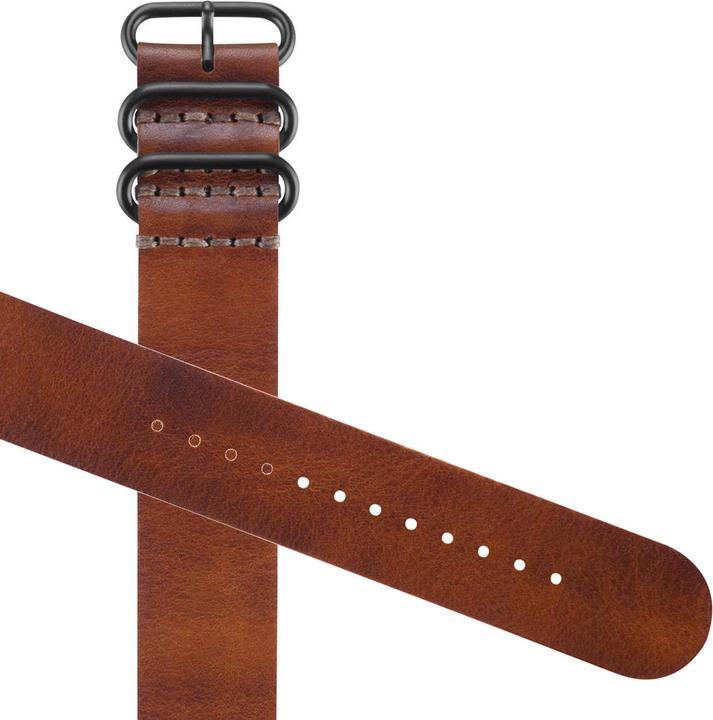 Actual product image Garmin Leather bracelet Fenix 3 (Leather, fenix 3, fenix 3 Sapphires, D2 Bravo, quatix 3, QuickFit, fenix 2, tactix)