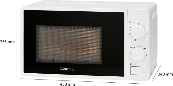 Produktbild Clatronic Mikrowelle MW 791 white (20 l)