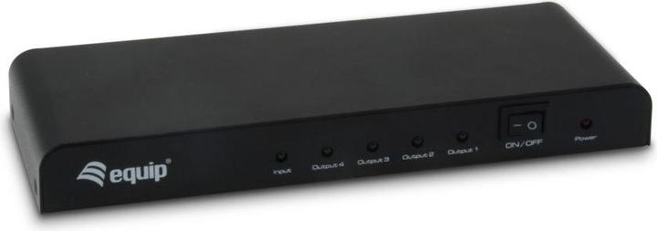 Image du produit equip Le répartiteur vidéo HDMI 4 ports prend en charge la 3D et la Full HD 1080p