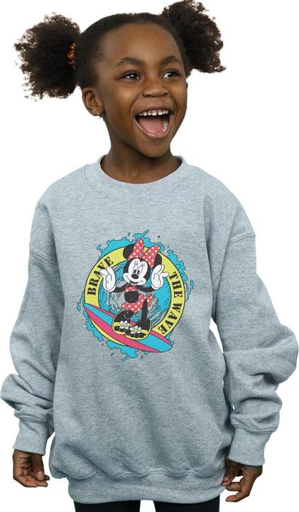 Produktbild Disney Minnie Mouse Brave The Wave Sweatshirt Mädchen (152, 158)
