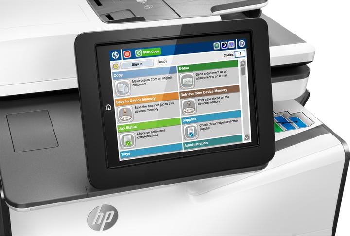 Produktbild HP Page Wide Enterprise Color MFP 586dn (Tintenpatrone, Farbe)