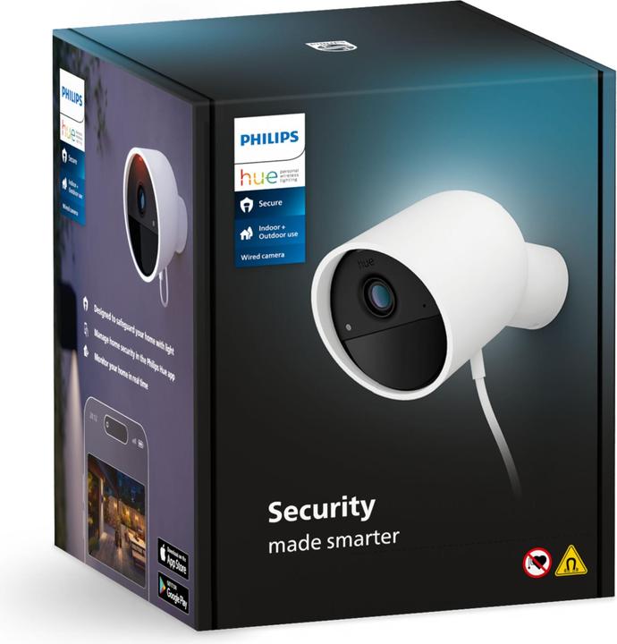 Produktbild Philips Hue Secure kabelgebundene Kamera (1920 x 1080 Pixels)