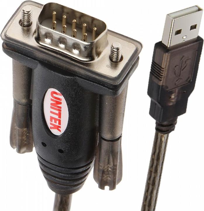 Actual product image Unitek Y-105A USB v. 1.1. DB9F/DB25M Black Cable interface/adapter (1.50 m)