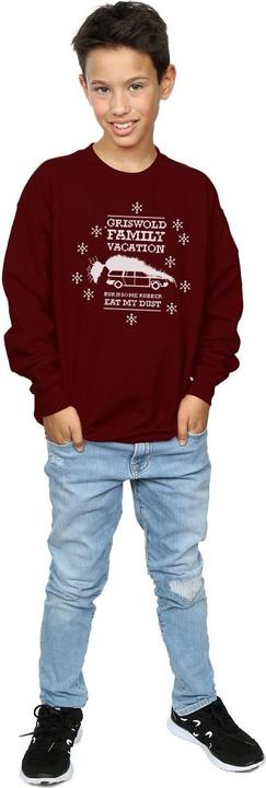 Image du produit National Lampoon´s Vacation National Lampoon's Christmas Vacation - Sweat EAT MY DUST - Garçon (128)