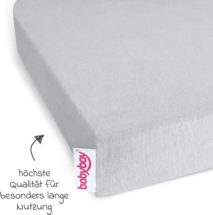 Produktbild Babybay Spannbettlaken Spannbetttuch 2er Pack Deluxe aus Jersey für