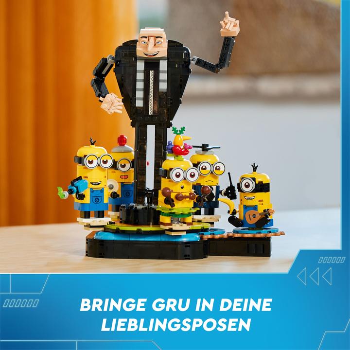 Produktbild LEGO Gru und die Minions aus Steinen (75582, LEGO Minions)