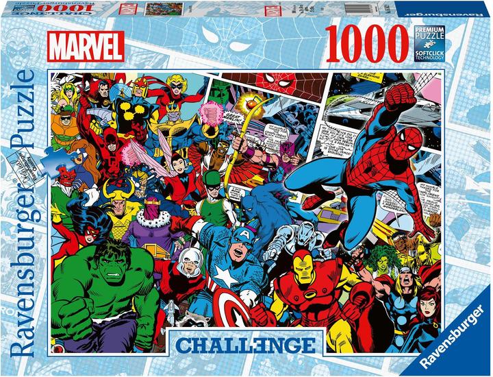 Immagine prodotto Ravensburger Sfida tra supereroi Marvel (1000 pezzi)