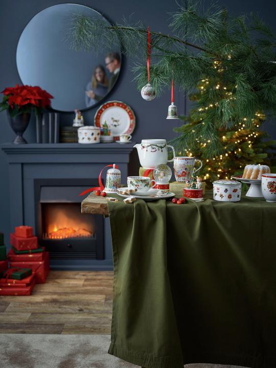 Produktbild Hutschenreuther Happy Wintertime - H. Wintertime Green - Teller 23 cm tief (1 x, 23.60 cm)