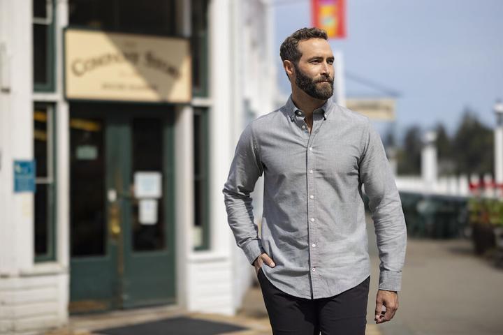 Produktbild Cutter & Buck Belfair Oxford Shirt Men (M)