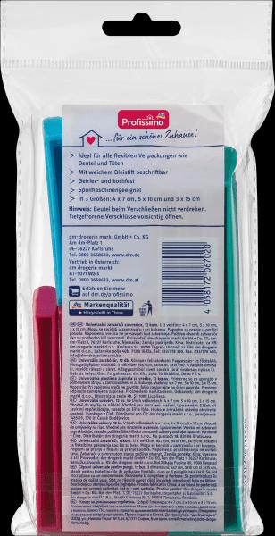 Produktbild dm Profissimo Universalverschlüsse (12 x)