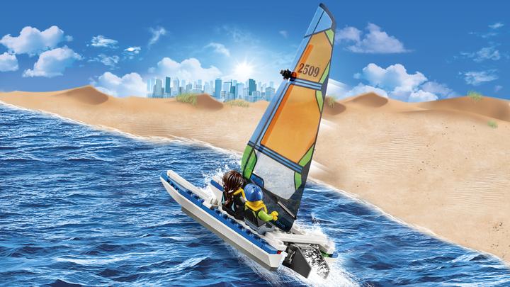 Actual product image LEGO Off-road vehicle with catamaran (60149, LEGO City)