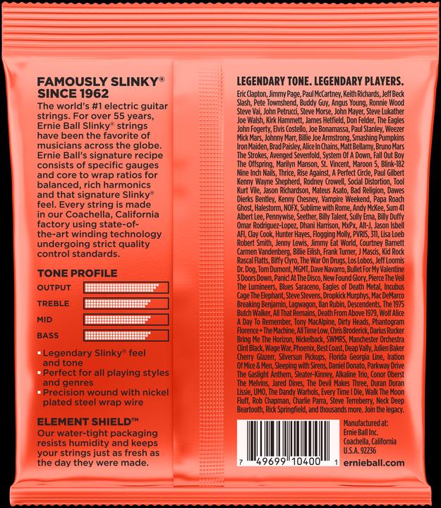Immagine prodotto Ernie Ball Set di corde, Slinky Nickel 7 corde, Skinny Top Heavy Bottom (7 x, Chitarra elettrica, 0.06")