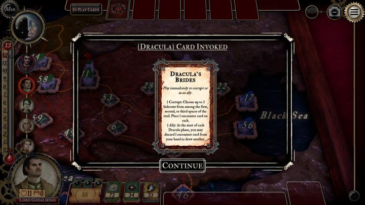 Actual product image Nomad Games Fury of Dracula Digital Edition (PS4)