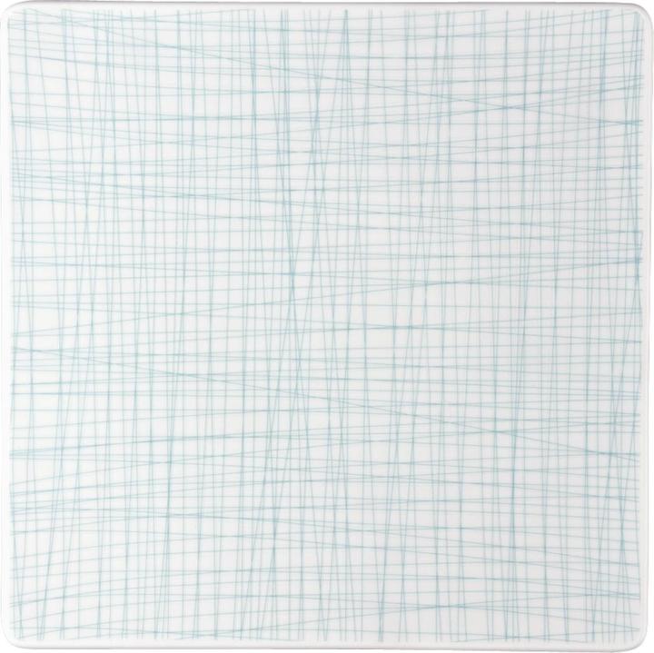 Image du produit Rosenthal Assiette carrée 31 cm - Mesh Line Aqua (1 x, 31 cm)