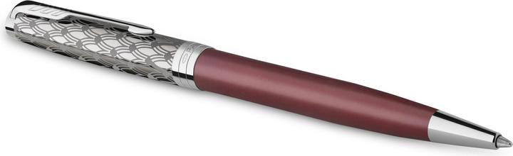 Produktbild Parker Kugelschreiber Sonnet Premium Metal & C.C. sw M (Edelstahl, Rot, 1 x)