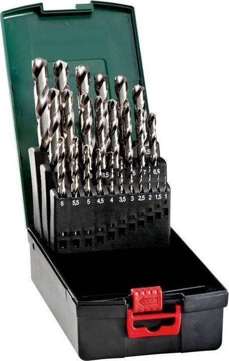 Immagine prodotto Metabo Cassetta per trapano HSSG (Da 1 mm a 13 mm)