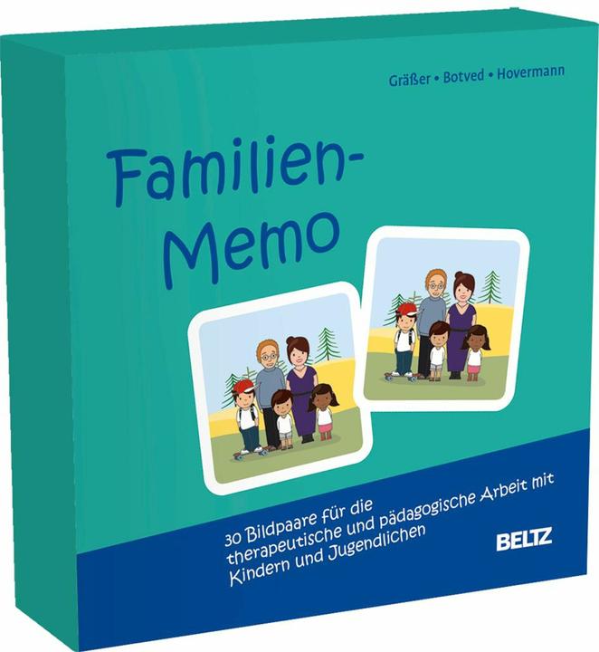 Actual product image Familien-Memo (German, Annika Botved, Eike Hovermann jun., Melanie Gräßer, 2023)