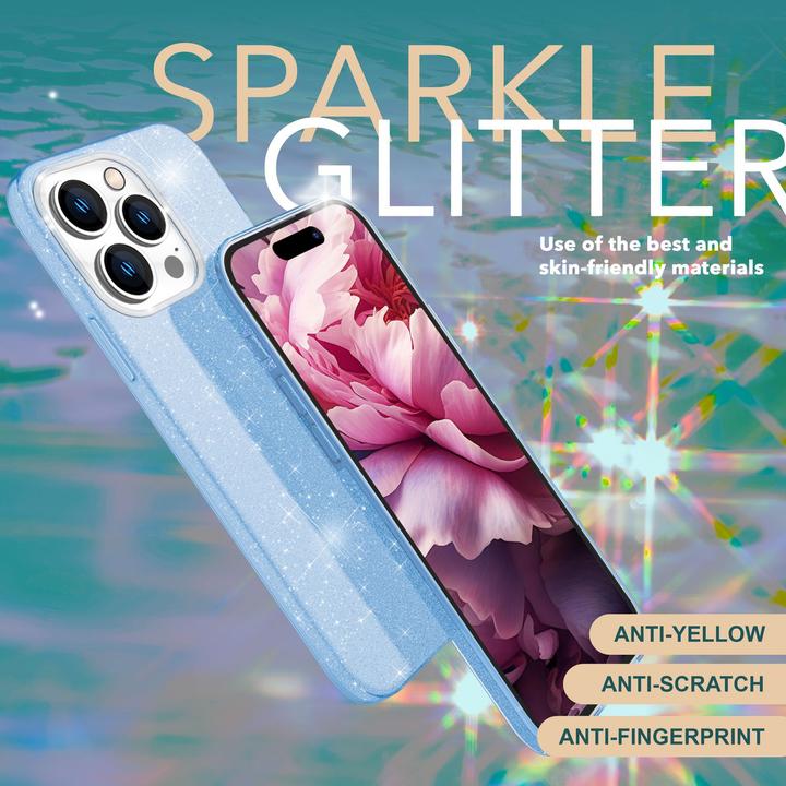 Immagine prodotto Nalia Copertina glitterata (Apple iPhone 15 Pro)