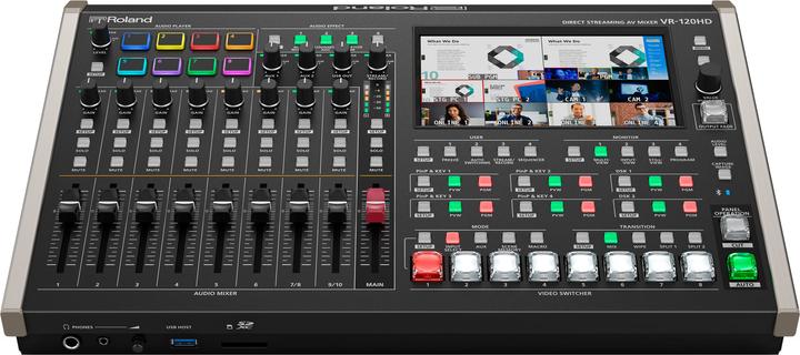 Actual product image Roland 8 Channel HD-SDI/HDMI AV Mixer with USB-C and Network Streaming