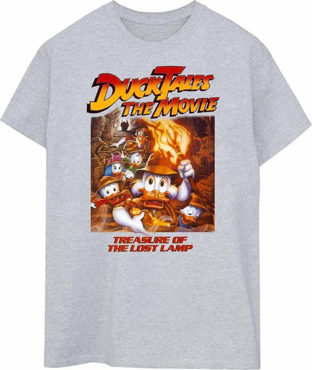 Actual product image Disney Womens/Ladies Duck Tales The Movie Cotton Boyfriend T-Shirt (M)