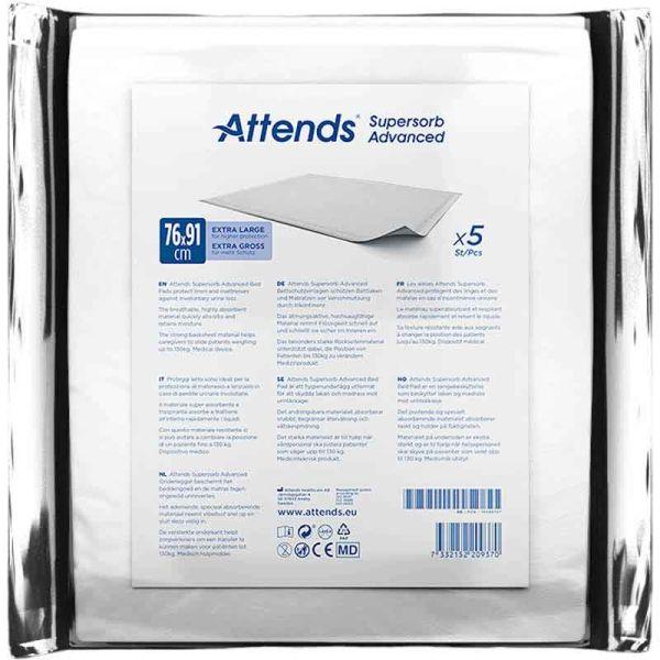 Produktbild Attends Supersorb Advanced Unterlagen (5 x)