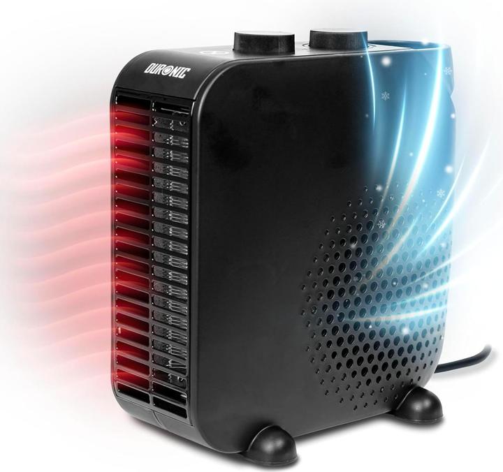 Image du produit Duronic Energiesparender Heizlüfter HV21 mit Überhitzungsschutz (2000 W)