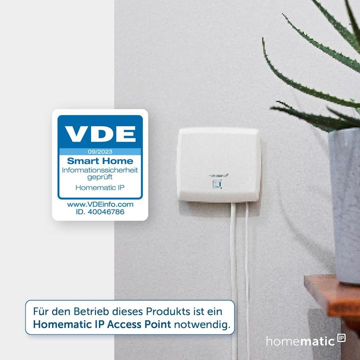 Actual product image Homematic IP Smart Home Radiator Thermostat HMIP-eTRV-2