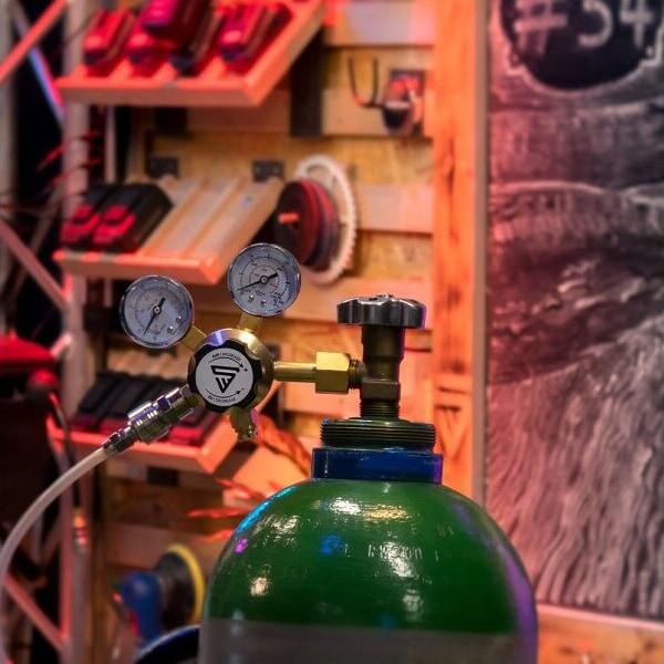Actual product image Stahlwerk Pressure regulator ARGON CO2 Mixed gas shielding gas up to 315 bar Welding equipment