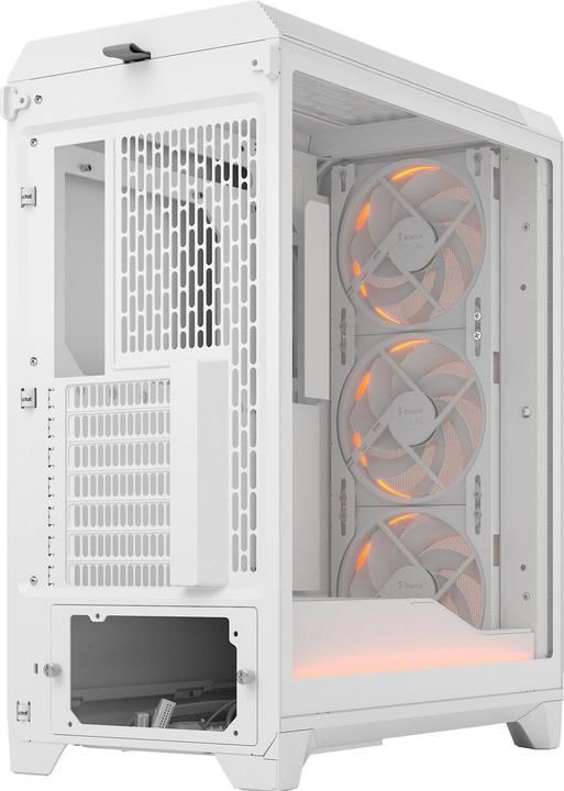 Actual product image Fractal Meshify 3 Ambience Pro RGB Clear Tint White (mATX, Mini-ITX, ATX, E-ATX)