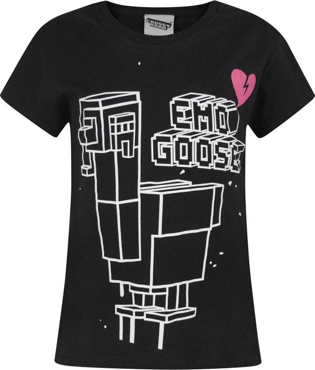 Image du produit Crossy Road Filles Officiel Emo Goose T-shirt à manches courtes (170)