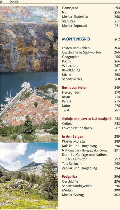Nutritional values and ingredients Reiseführer Balkan (German, Martin Bock, Birgitta Gabriela Hanover Moser, Frank Dietze, Matthias Koeffler, Shkëlzen Alite, 2023)