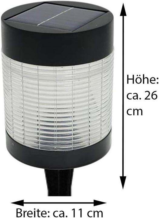 Immagine prodotto Novaliv Gartenfackel Hirsch Feuerschale Metall mit Stiel Brennmittel Solarlampe LED