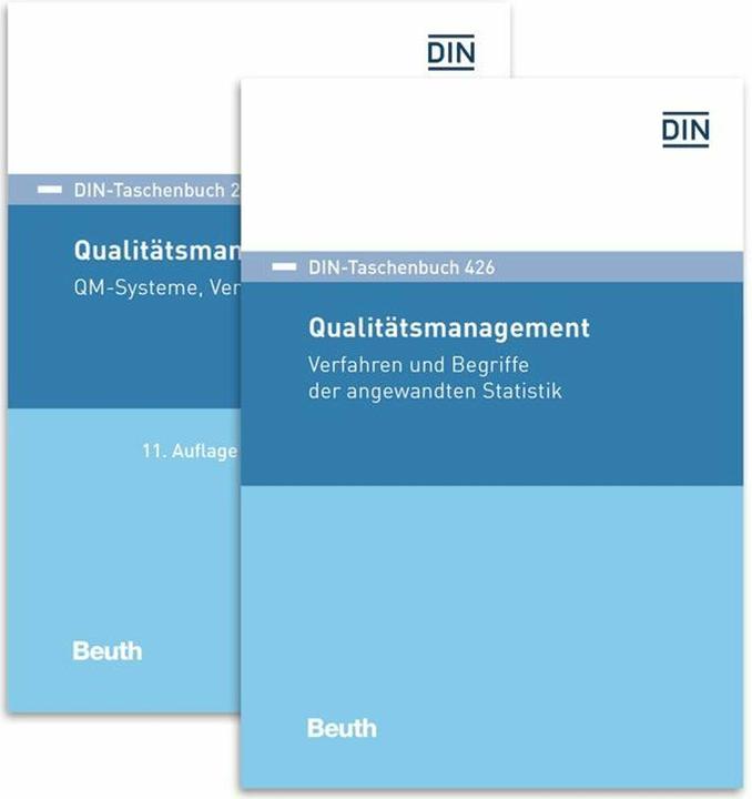Produktbild Qualitätsmanagement. Paket (Deutsch, DIN e.V., 2021)
