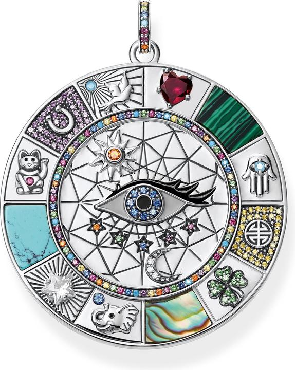Actual product image Thomas Sabo Pendant amulet magic lucky symbols silver (Sterling silver)