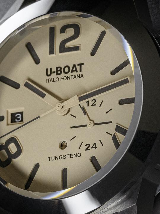 Produktbild U-Boat 8893 Classico Tungsteno Black Automatik Herrenuhr 42mm 10ATM (Swiss Made, 42 mm)