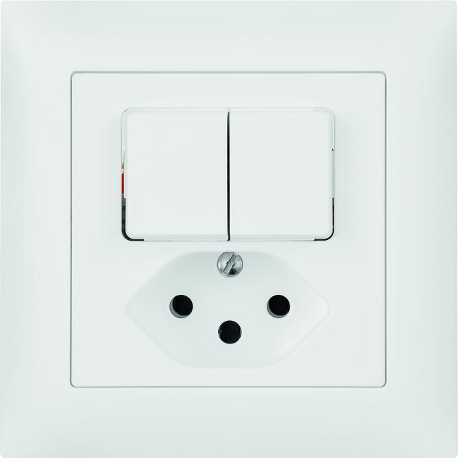Immagine prodotto Steffen Interruttore combinato UP SCH1/3+3/1p.//T13 ws