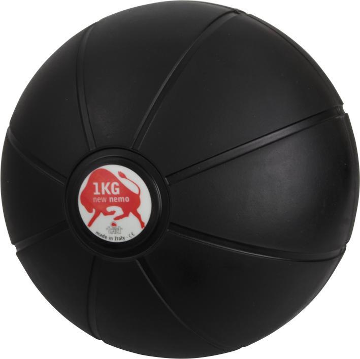 Actual product image Trial ® Medizinball NEW NEMO BLACK (1 kg, 190 mm)