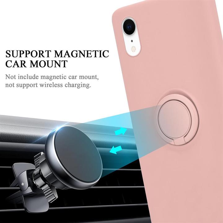 Image du produit Cadorabo TPU Liquid Ring Silicone Case Cover (Apple iPhone XR)
