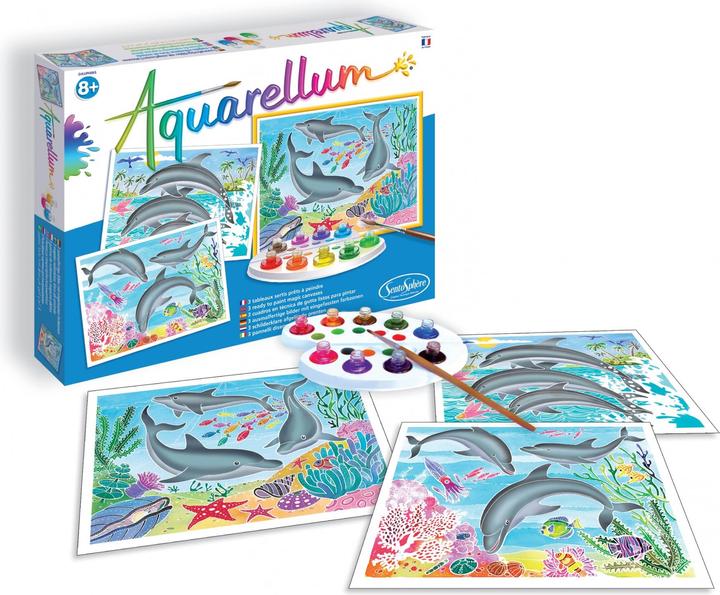 Produktbild Sentosphere Aquarellum Dauphins