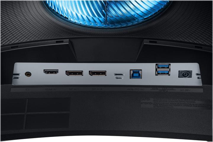 Actual product image Samsung Odyssey G7 LC27G75TQSRXEN (2560 x 1440 pixels, 27")