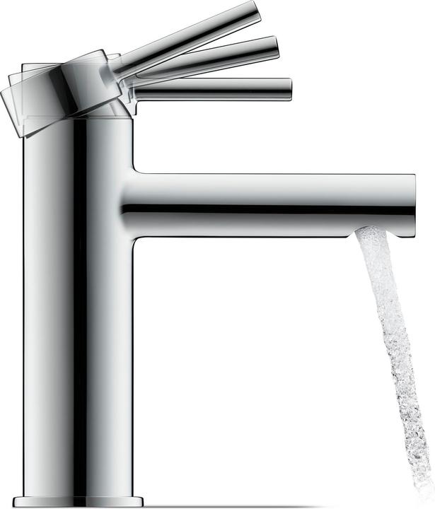 Actual product image Duravit Circle single-lever basin mixer M FreshStart, without pop-up waste, 117 mm projection, chrom