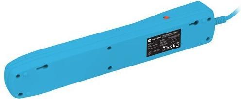 Actual product image Genesis NATEC Bercy 400 1.5m surge protector 5x French sockets blue (5 x, CEE 7/3, 1.50 m)