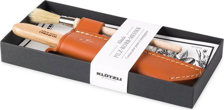 Immagine prodotto Klötzli Coltello per funghi con cestino (7.50 cm)